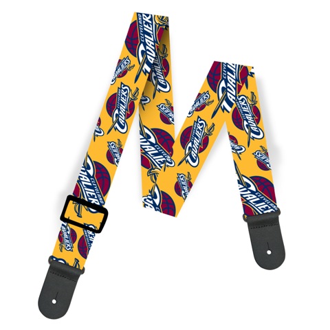 Picture of Woodrow Guitar GSNBA06 NBA Cleveland Cavaliers Guitar Strap