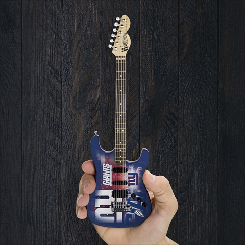 GMNFL21 NFL New York Giants Miniature Guitar