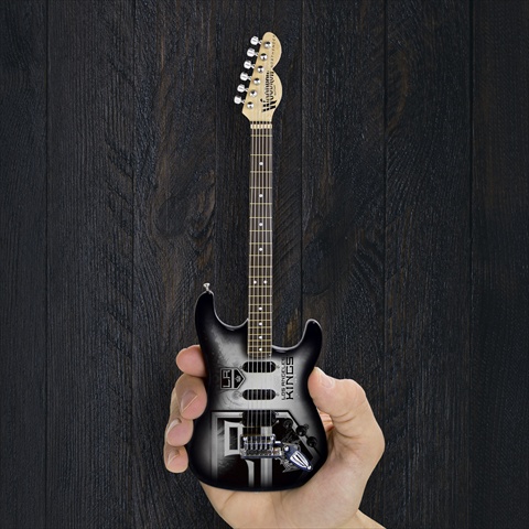 Picture of Woodrow Guitar GMNHL14 NHL Los Angeles Kings Miniature Guitar