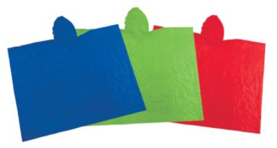 Picture of Coleman 2000016488 Emergency Poncho - Assorted Color Pack of 6