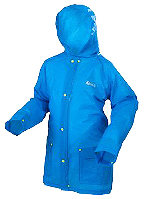 Picture of Coleman 2000014629 Youth Rain Jacket - Small & Medium&#44; Blue