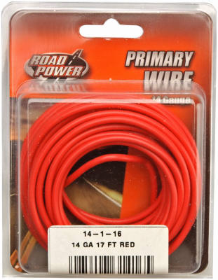 55669133 17 ft. 14 Gauge Primary Wire - Red