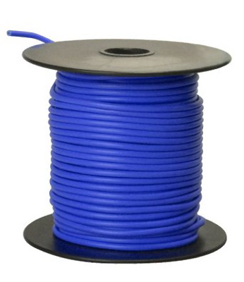 55668223 100 ft. 16 Gauge Primary Wire - Blue