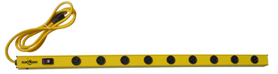 5153 9 Outlet 36 in. Long All Metal Power Strip