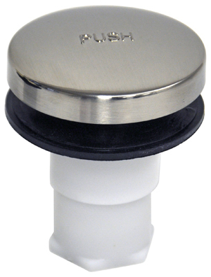 Picture of Danco 10755 Touch Toe Tub Stopper- Brushed Nickel