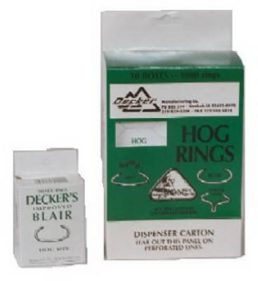 Picture of Decker Mfg 6 100 Pack No. 3 Hog Ring