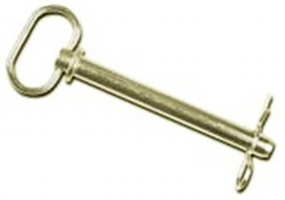 25673 Zinc Plated Hitch Pin - Yellow