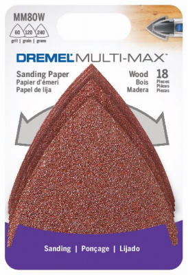 MM80W Wood Sandpaper   Pack of 2