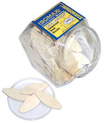 39428 No. 10 Compressed Wood Biscuit- 75 Pack