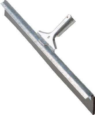 54024 Industrial Duty Floor Squeegee - Galvanized Steel - 24 in. - Replaceable Blade
