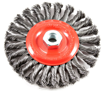 72758 Twist Knot Coarse Wire Wheel Brush