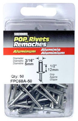 FPC FPC68A-50 Surebonder 50 Pack Long Aluminum Rivet -  Fpc Corporation, 142133