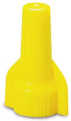 19-084 Yellow Wing-Gard Screw On Wire Connector, 6 Pack