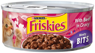 Friskies 42314 5.5 oz. Sliced Beef With Gravy, Cat Food