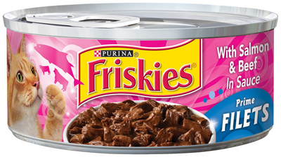 Picture of Friskies 10043 5.5 oz. Prime Filet Salmon & Beef&#44; Kitten Food