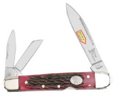 SW-116RWJ Lockback Whittler Pocket Knife- 3 Blade -  Frost Cutlery, 734556