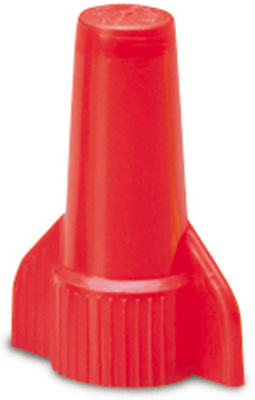 19-086 Wing-Gard Screw On Wire Connector - Red, 6 Pack