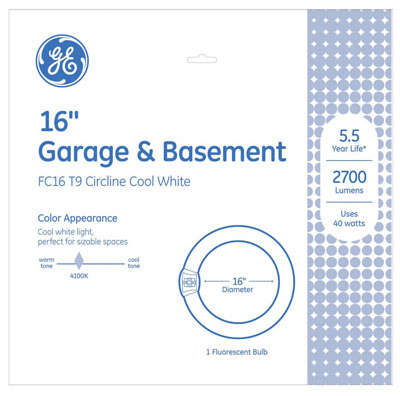 33893 40W Cool White Circline Tube Fluorescent Light Bulb