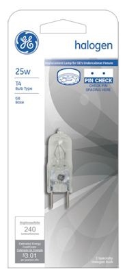 97664 25W Quartz Halogen Lamp- 2 Pack