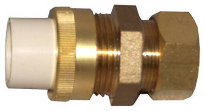 53034Z 0.5 in. Slip x Brass Compression Union