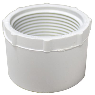 34220 2 in. PVC x 1 in. Female Iron Pipe Pressure PVC Flush Bushing