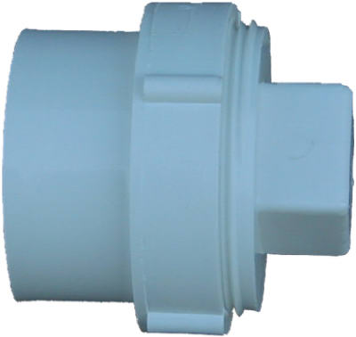 61630 3 in. DWV Schedule 30 Fitting Cleanout With Plug