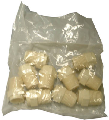 50405CP 10 Pack 0.5 In. Male Adapter