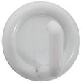 Interdesign 15001 4 Pack White Self Adhesive Utility Hook Interdesign 15001 4 Pack White Self Adhesive Utility Hook