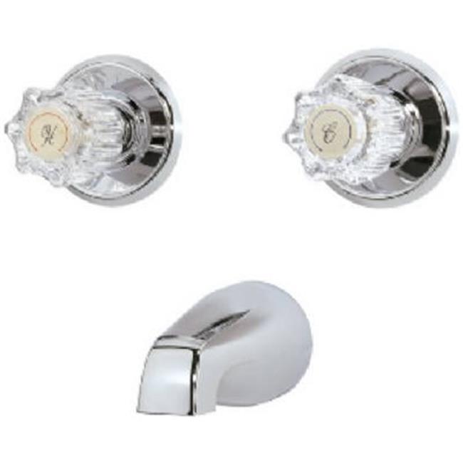 Homewerks 623456 Baypoint Chrome 2 Hand Tub Faucet