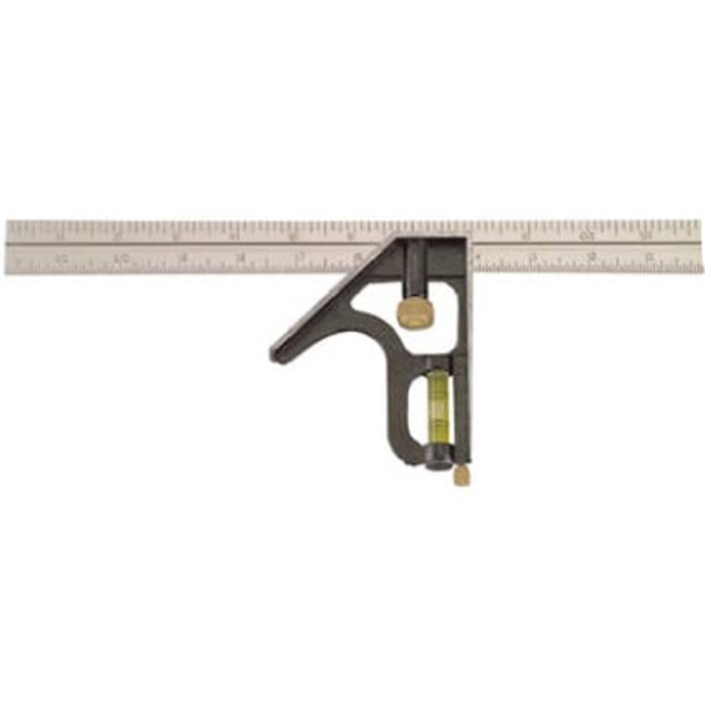 Johnson Level & Tool 400 12 in. Zinc Combination Square