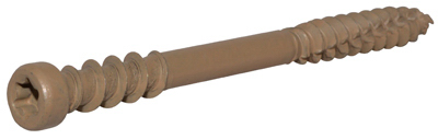 48452 5 Lbs. 2.5 x 10 Tan Screw