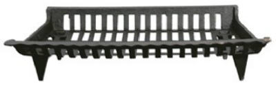 Picture of GHP CG27 27 in. Cast Iron Fireplace Grate&#44; Black
