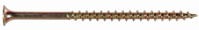 47670 6 x 1 in. Zinc & Yellow Dichromate Phillips All Purpose Screws