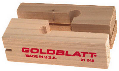 Picture of Goldblatt G01243 Pair Of Wood Line Blocks