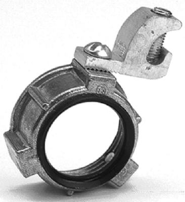 Conduit Fitting Bushing, 2 in, Die Cast Zinc, Red