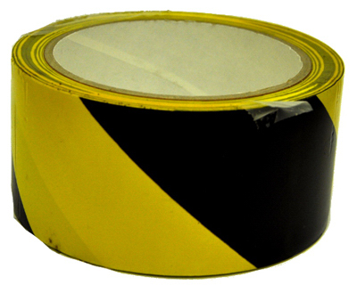 Picture of CH Hanson 15045 2 in. x 54 ft. Yellow & Black Striped Floor Tape