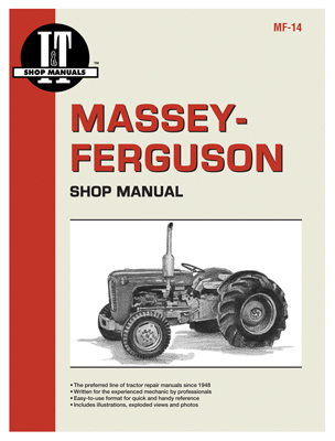 Picture of International Harvester MF-14 Massey Ferguson Shop Manual