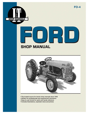Picture of International Harvester FO-4 Ford Series Shop Manual