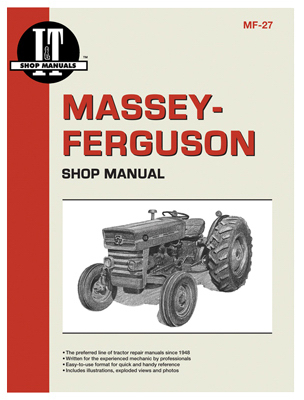 Picture of International Harvester MF-27 Massey Ferguson Gas Shop Manual