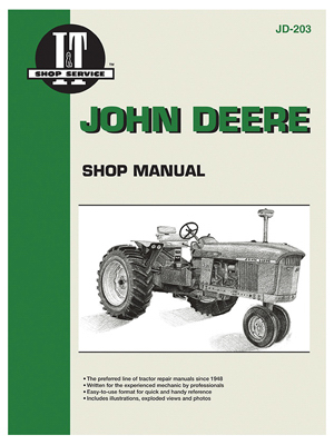 Picture of International Harvester JD-203 John Deere Gasoline Shop Manual