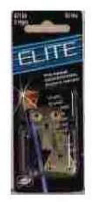 122266 4 Pack- Classic Picture Hangers With Blued- Steel Needle Point Nails