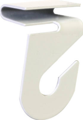 122323 2 Pack- White Suspended Ceiling Track Hanger