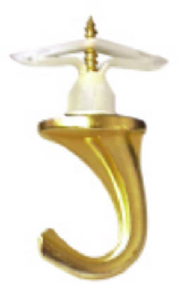 122408 Large- Brass- Versa Hook