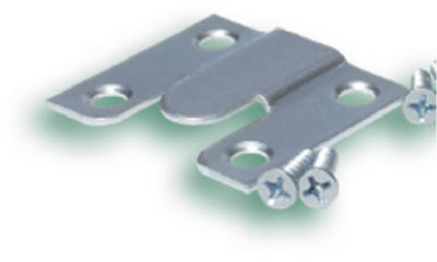 121158 2 Pack- 1.25 x 1.50 in. Flush Mount Hanger.