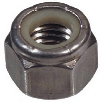 829720 50 Pack- 0.25-20 in. Stainless Steel- Nylon Insert Lock Nut