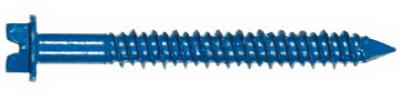 375296 0.25 x 2-0.75 in. Hex Washer Head Tapper Concrete Screw Anchor With Bit