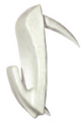 Picture of Hillman Fasteners 122391 Small Wall Biter Picture White Hanger- Pack - 4