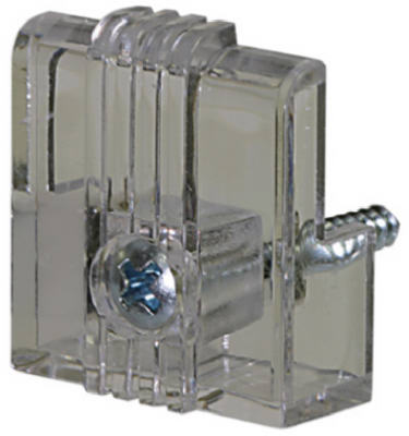 122201 Heavy Duty Mirror Holder - 4 Pack- Clear