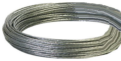 122063 100 ft. 20 Gauge 4-Stranded Galvanized Wire