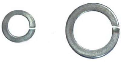 300030 0.5 in. Zinc Plated Steel Split Lock Washer- 50 Pack